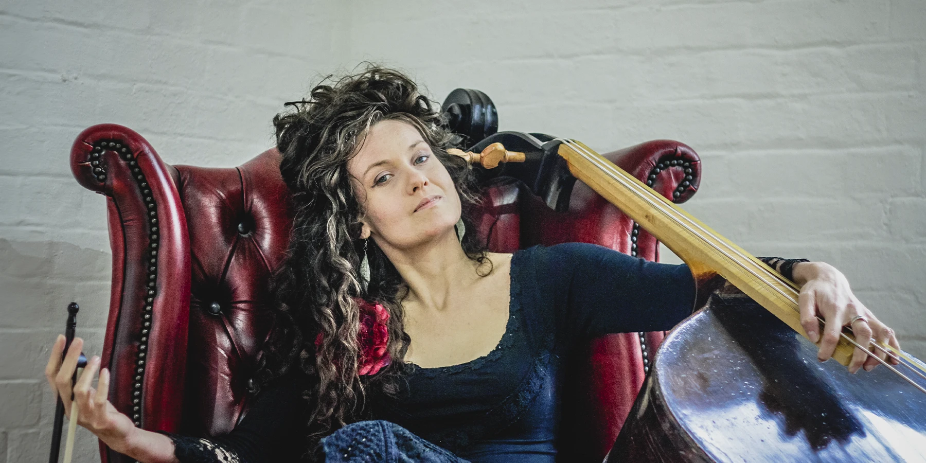 Rosie Moon performs 12 Dragonetti Waltzes on a rare 3-string Gagliano double bass at JAM on the Marsh.