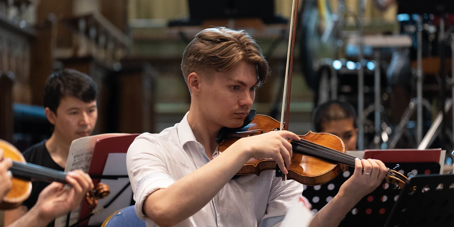 JAM Sinfonia performs Strauss waltzes and Haydn, arranged by Arnold Schoenberg, Alban Berg and Anton Webern, members of the Second Viennese School at JAM on the Marsh.
